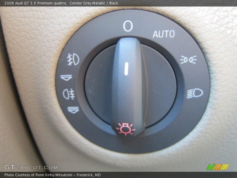 Condor Grey Metallic / Black 2008 Audi Q7 3.6 Premium quattro