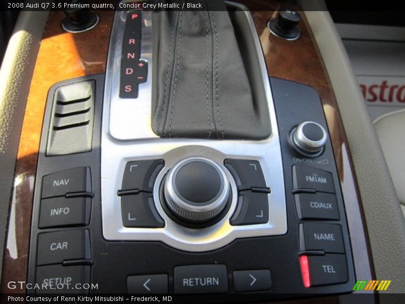 Condor Grey Metallic / Black 2008 Audi Q7 3.6 Premium quattro