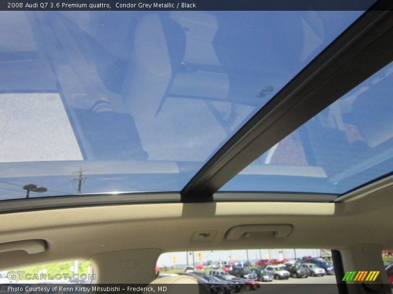 Condor Grey Metallic / Black 2008 Audi Q7 3.6 Premium quattro