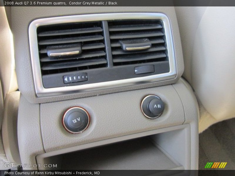 Condor Grey Metallic / Black 2008 Audi Q7 3.6 Premium quattro
