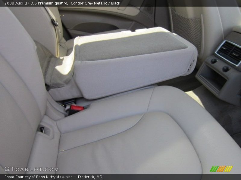 Condor Grey Metallic / Black 2008 Audi Q7 3.6 Premium quattro