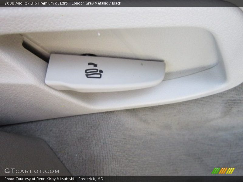 Condor Grey Metallic / Black 2008 Audi Q7 3.6 Premium quattro