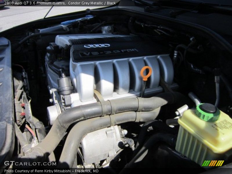 Condor Grey Metallic / Black 2008 Audi Q7 3.6 Premium quattro
