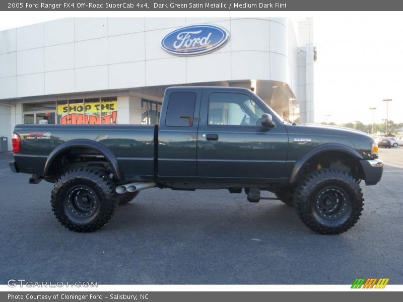  2005 Ranger FX4 Off-Road SuperCab 4x4 Dark Green Satin Metallic