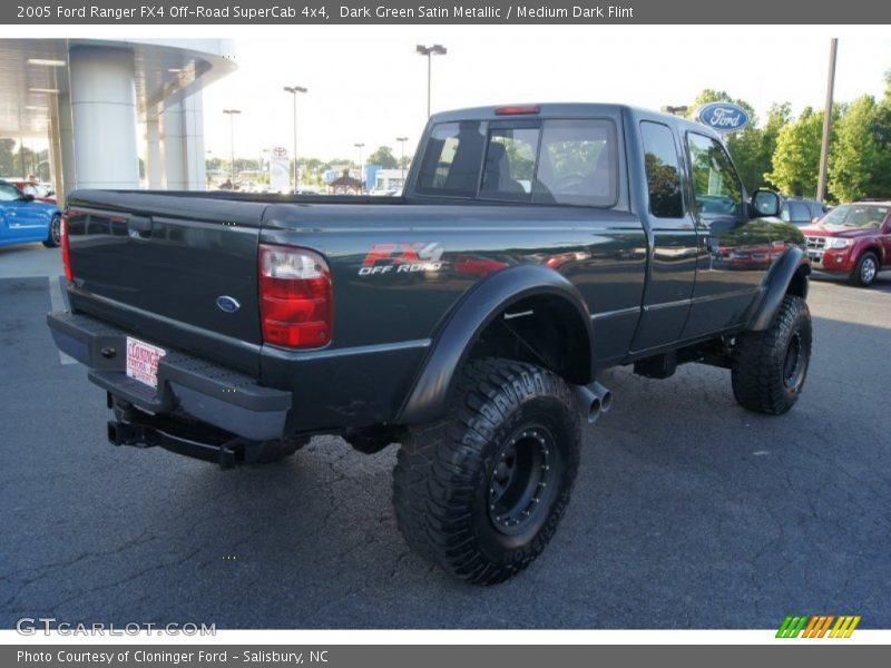 Dark Green Satin Metallic / Medium Dark Flint 2005 Ford Ranger FX4 Off-Road SuperCab 4x4