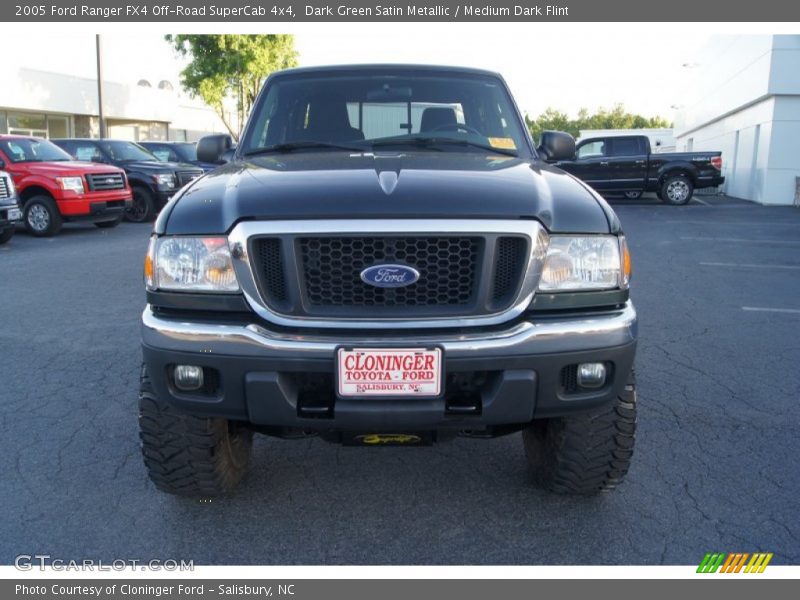 Dark Green Satin Metallic / Medium Dark Flint 2005 Ford Ranger FX4 Off-Road SuperCab 4x4