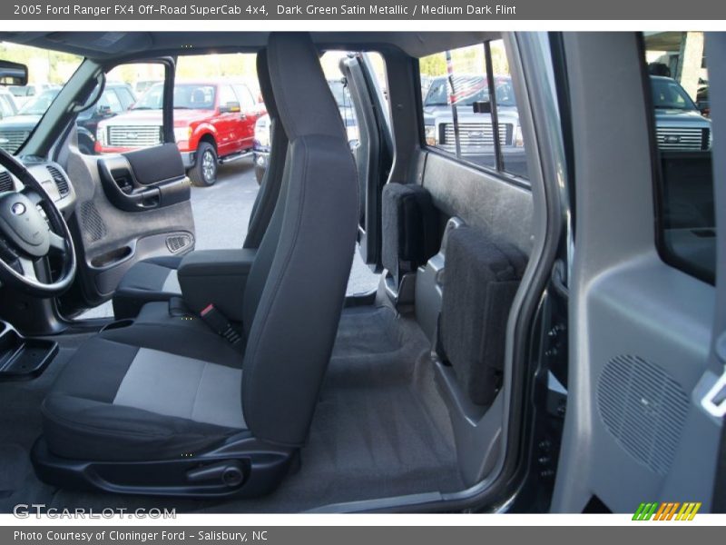 Dark Green Satin Metallic / Medium Dark Flint 2005 Ford Ranger FX4 Off-Road SuperCab 4x4