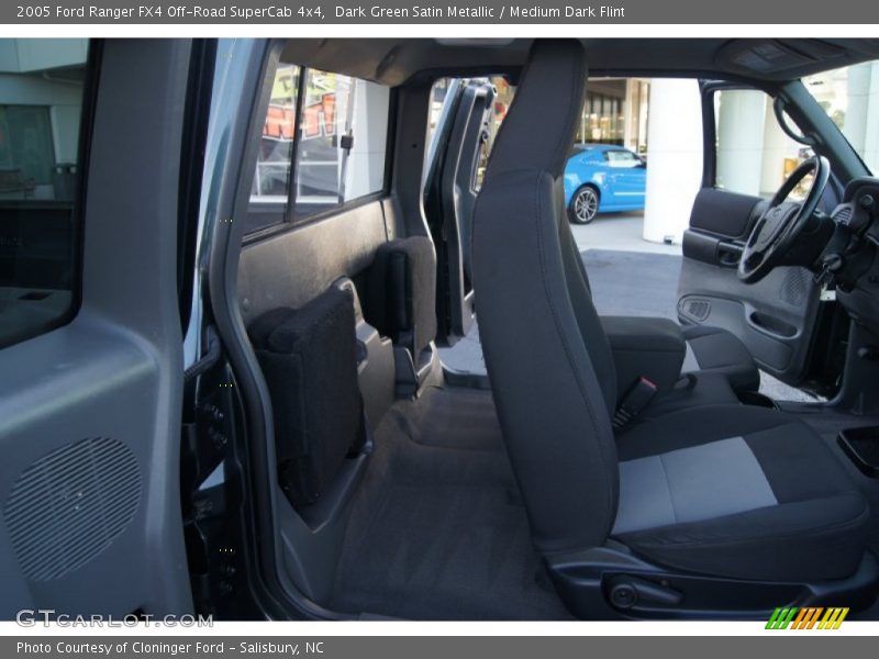 Dark Green Satin Metallic / Medium Dark Flint 2005 Ford Ranger FX4 Off-Road SuperCab 4x4