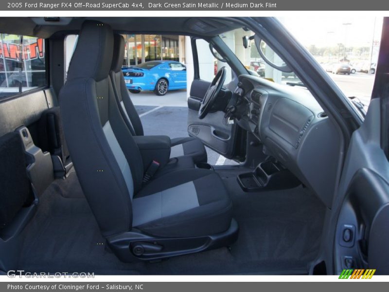 Dark Green Satin Metallic / Medium Dark Flint 2005 Ford Ranger FX4 Off-Road SuperCab 4x4