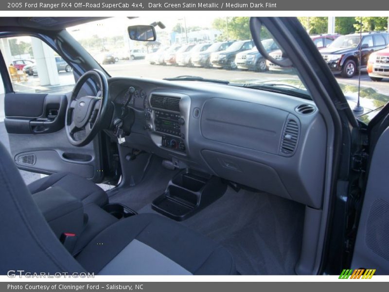 Dark Green Satin Metallic / Medium Dark Flint 2005 Ford Ranger FX4 Off-Road SuperCab 4x4