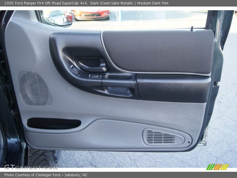 Dark Green Satin Metallic / Medium Dark Flint 2005 Ford Ranger FX4 Off-Road SuperCab 4x4