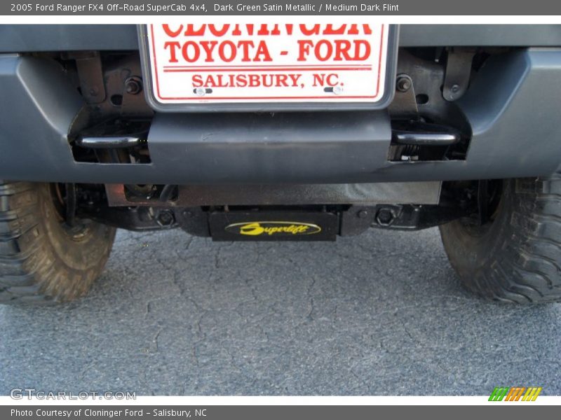 Dark Green Satin Metallic / Medium Dark Flint 2005 Ford Ranger FX4 Off-Road SuperCab 4x4