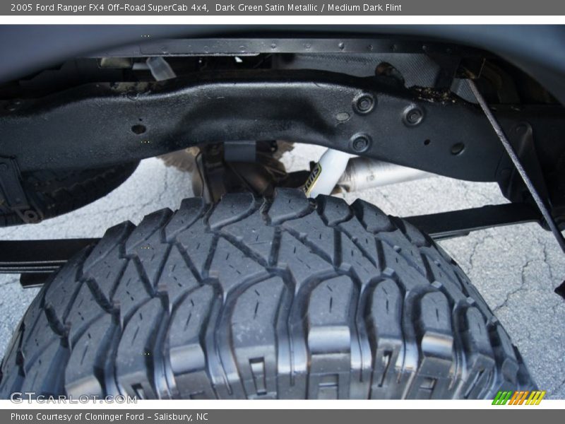 Dark Green Satin Metallic / Medium Dark Flint 2005 Ford Ranger FX4 Off-Road SuperCab 4x4