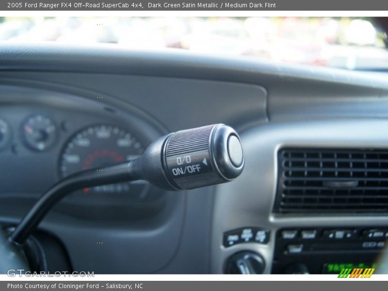 Dark Green Satin Metallic / Medium Dark Flint 2005 Ford Ranger FX4 Off-Road SuperCab 4x4