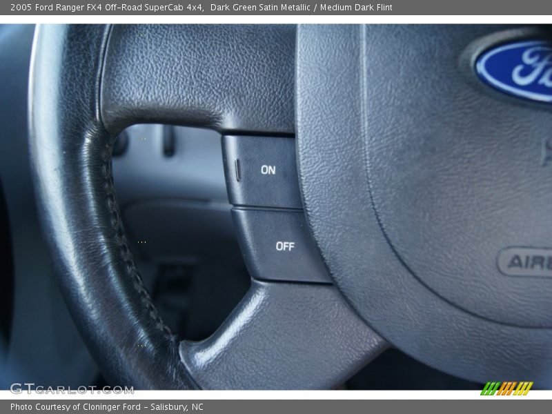 Dark Green Satin Metallic / Medium Dark Flint 2005 Ford Ranger FX4 Off-Road SuperCab 4x4