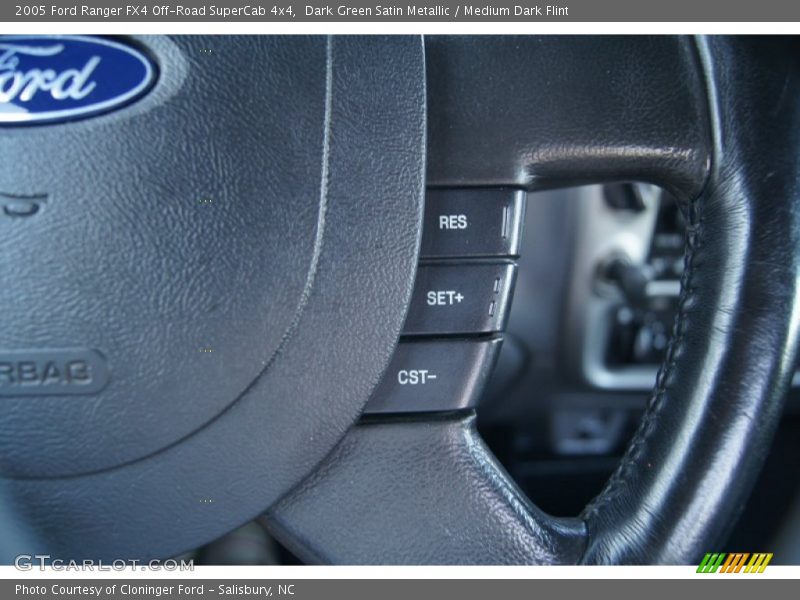 Dark Green Satin Metallic / Medium Dark Flint 2005 Ford Ranger FX4 Off-Road SuperCab 4x4