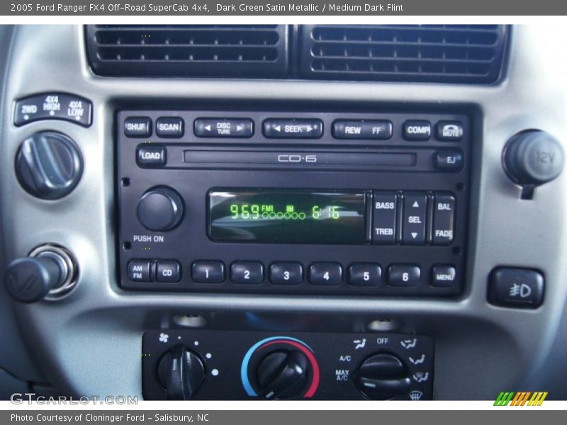 Dark Green Satin Metallic / Medium Dark Flint 2005 Ford Ranger FX4 Off-Road SuperCab 4x4