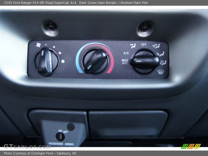 Dark Green Satin Metallic / Medium Dark Flint 2005 Ford Ranger FX4 Off-Road SuperCab 4x4