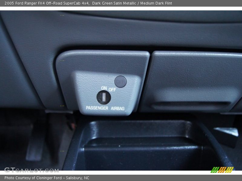 Dark Green Satin Metallic / Medium Dark Flint 2005 Ford Ranger FX4 Off-Road SuperCab 4x4