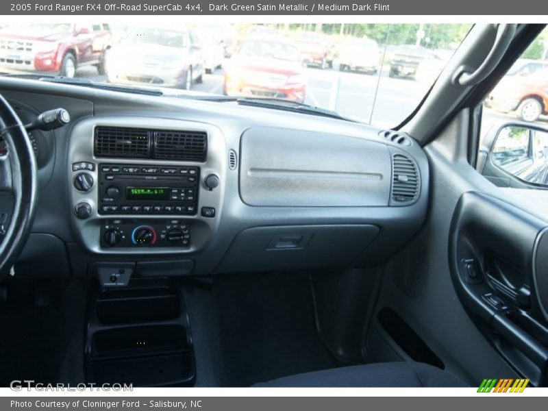 Dark Green Satin Metallic / Medium Dark Flint 2005 Ford Ranger FX4 Off-Road SuperCab 4x4
