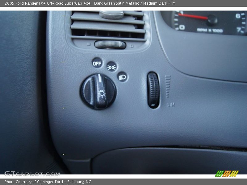 Dark Green Satin Metallic / Medium Dark Flint 2005 Ford Ranger FX4 Off-Road SuperCab 4x4