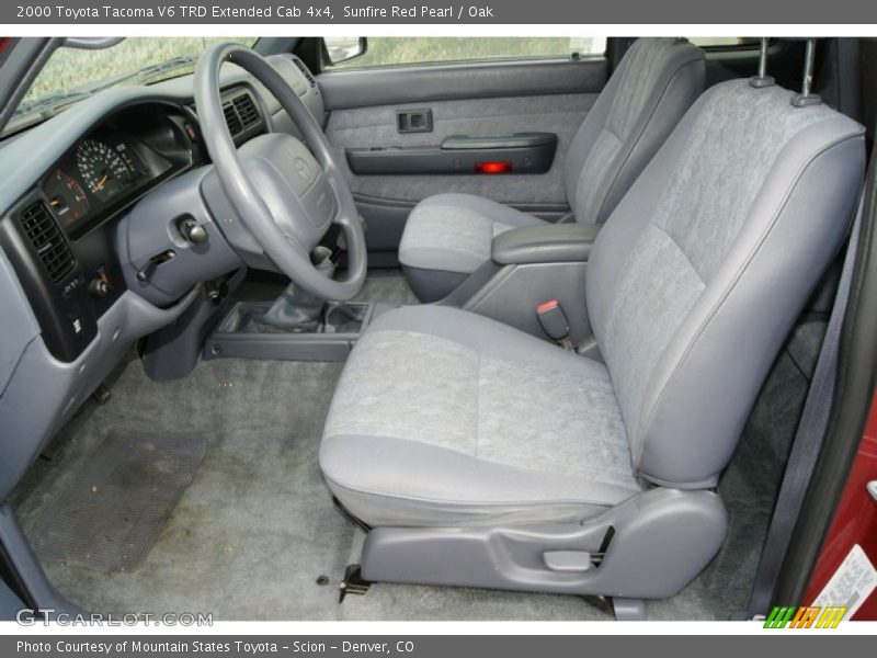  2000 Tacoma V6 TRD Extended Cab 4x4 Oak Interior