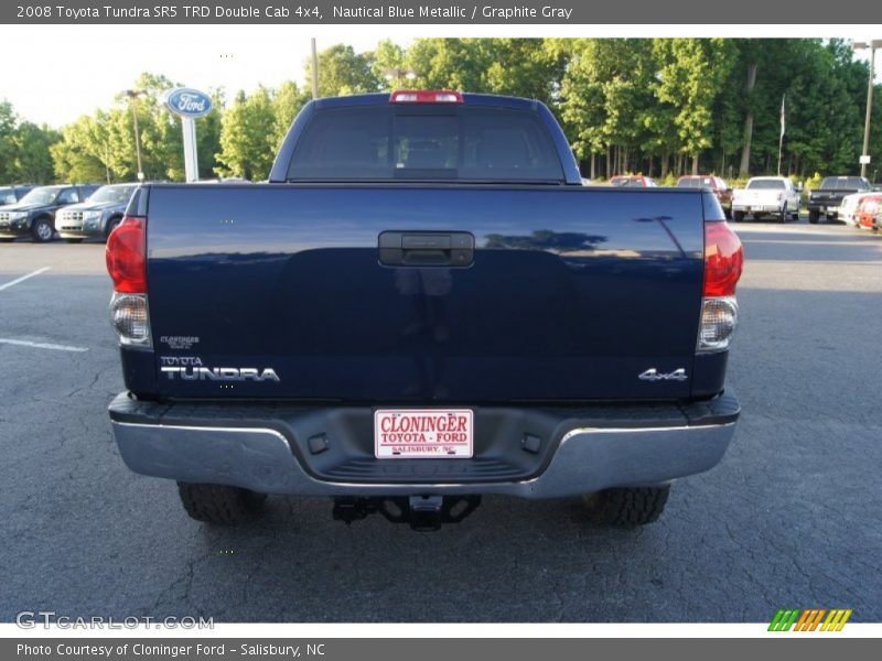Nautical Blue Metallic / Graphite Gray 2008 Toyota Tundra SR5 TRD Double Cab 4x4