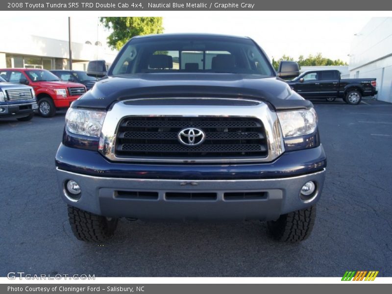 Nautical Blue Metallic / Graphite Gray 2008 Toyota Tundra SR5 TRD Double Cab 4x4
