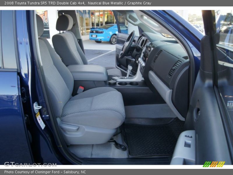 Nautical Blue Metallic / Graphite Gray 2008 Toyota Tundra SR5 TRD Double Cab 4x4