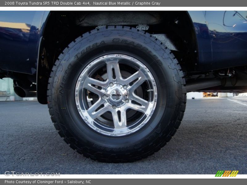 Nautical Blue Metallic / Graphite Gray 2008 Toyota Tundra SR5 TRD Double Cab 4x4
