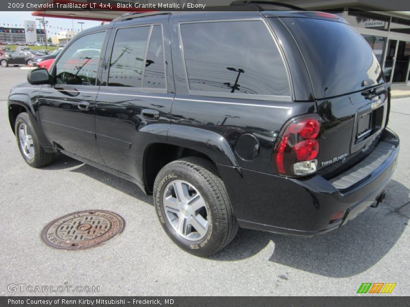 Black Granite Metallic / Ebony 2009 Chevrolet TrailBlazer LT 4x4
