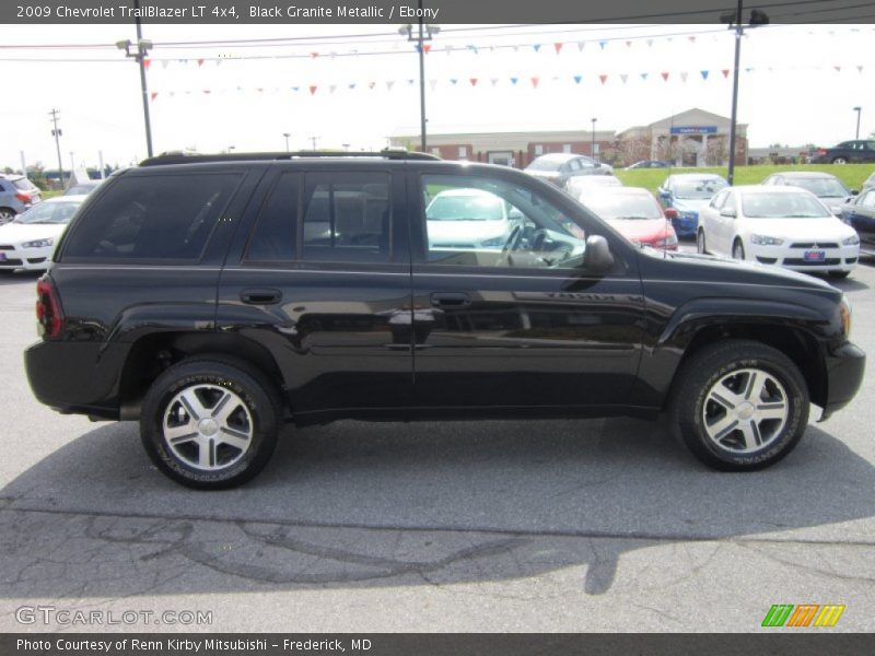 Black Granite Metallic / Ebony 2009 Chevrolet TrailBlazer LT 4x4