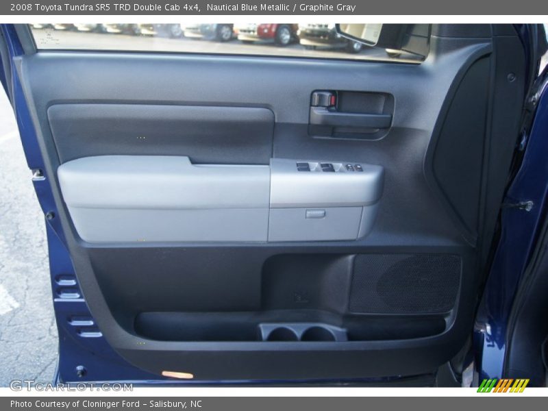 Nautical Blue Metallic / Graphite Gray 2008 Toyota Tundra SR5 TRD Double Cab 4x4