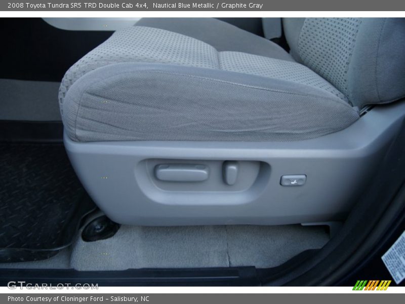 Nautical Blue Metallic / Graphite Gray 2008 Toyota Tundra SR5 TRD Double Cab 4x4
