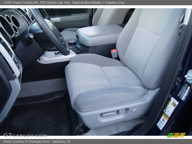 Nautical Blue Metallic / Graphite Gray 2008 Toyota Tundra SR5 TRD Double Cab 4x4