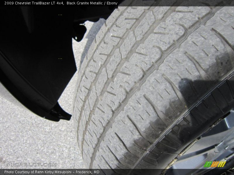 Black Granite Metallic / Ebony 2009 Chevrolet TrailBlazer LT 4x4