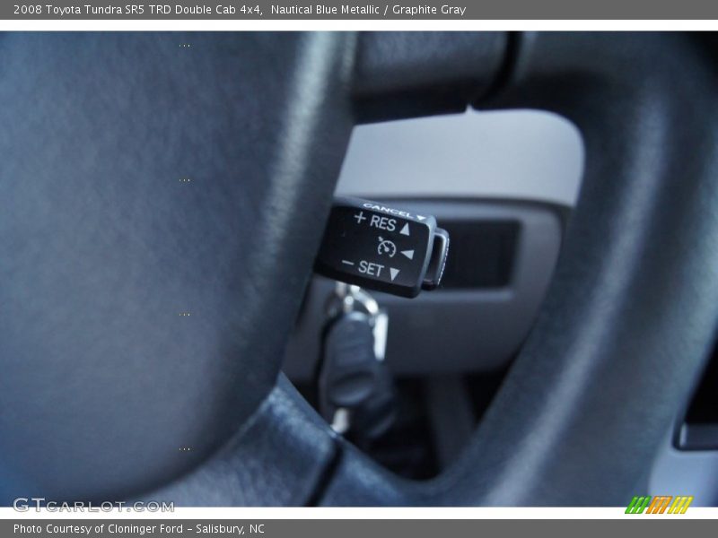 Nautical Blue Metallic / Graphite Gray 2008 Toyota Tundra SR5 TRD Double Cab 4x4