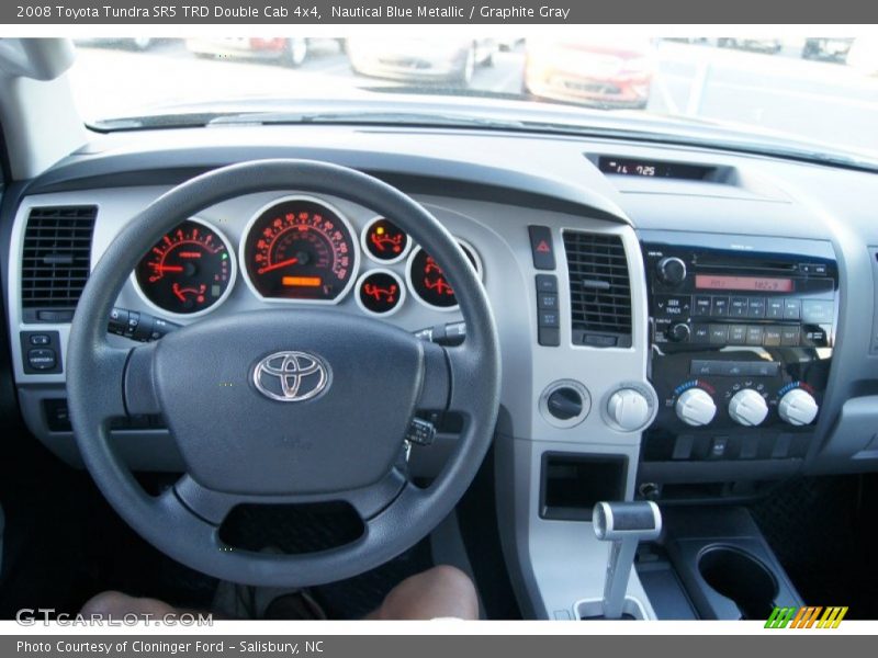 Nautical Blue Metallic / Graphite Gray 2008 Toyota Tundra SR5 TRD Double Cab 4x4