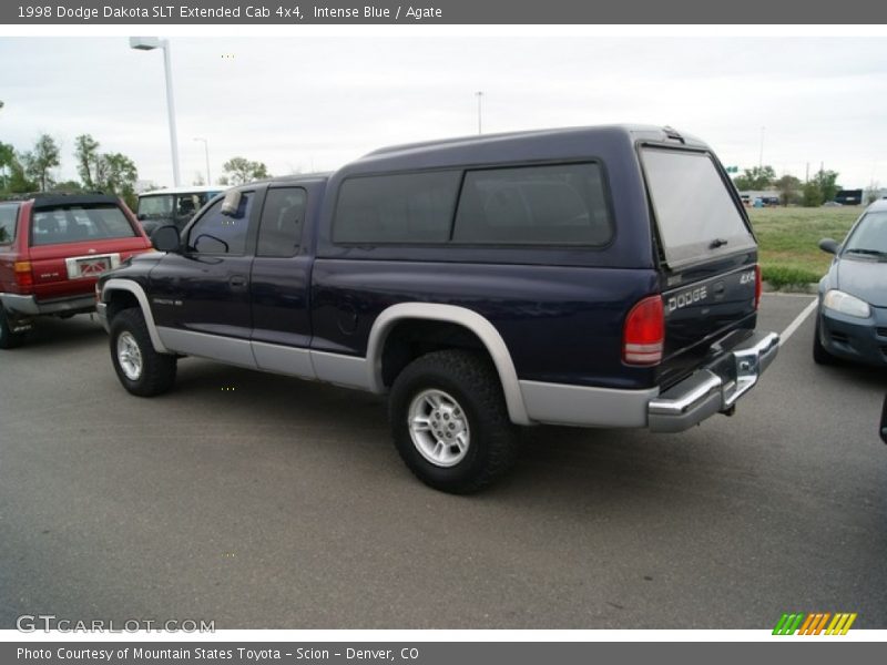 Intense Blue / Agate 1998 Dodge Dakota SLT Extended Cab 4x4