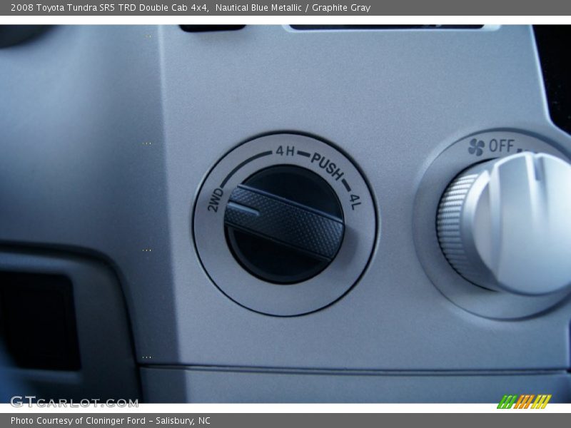 Nautical Blue Metallic / Graphite Gray 2008 Toyota Tundra SR5 TRD Double Cab 4x4
