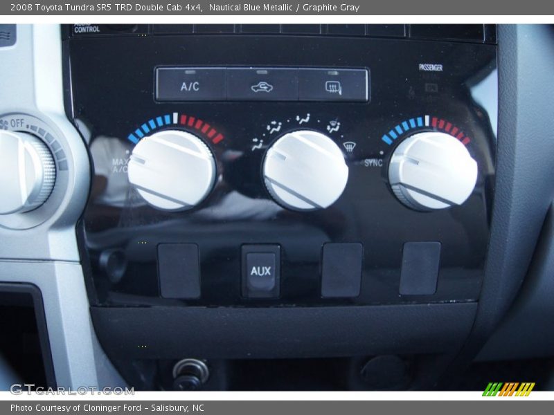 Nautical Blue Metallic / Graphite Gray 2008 Toyota Tundra SR5 TRD Double Cab 4x4