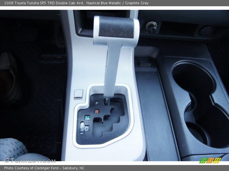 Nautical Blue Metallic / Graphite Gray 2008 Toyota Tundra SR5 TRD Double Cab 4x4