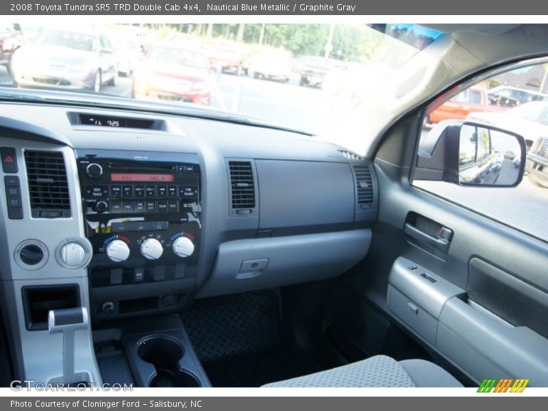 Nautical Blue Metallic / Graphite Gray 2008 Toyota Tundra SR5 TRD Double Cab 4x4