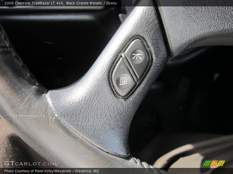 Black Granite Metallic / Ebony 2009 Chevrolet TrailBlazer LT 4x4