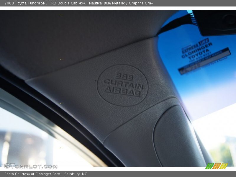 Nautical Blue Metallic / Graphite Gray 2008 Toyota Tundra SR5 TRD Double Cab 4x4
