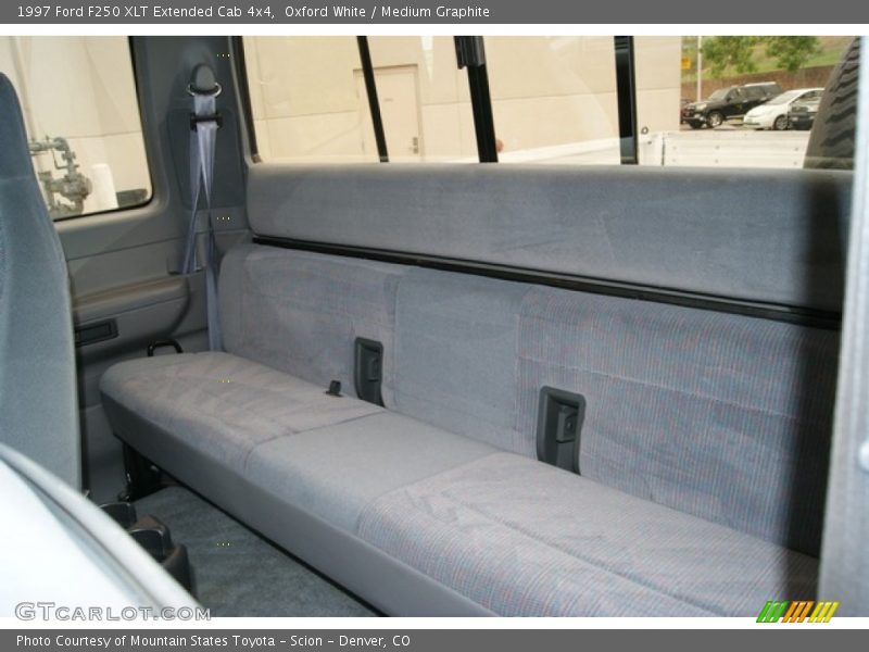 Rear Seat of 1997 F250 XLT Extended Cab 4x4