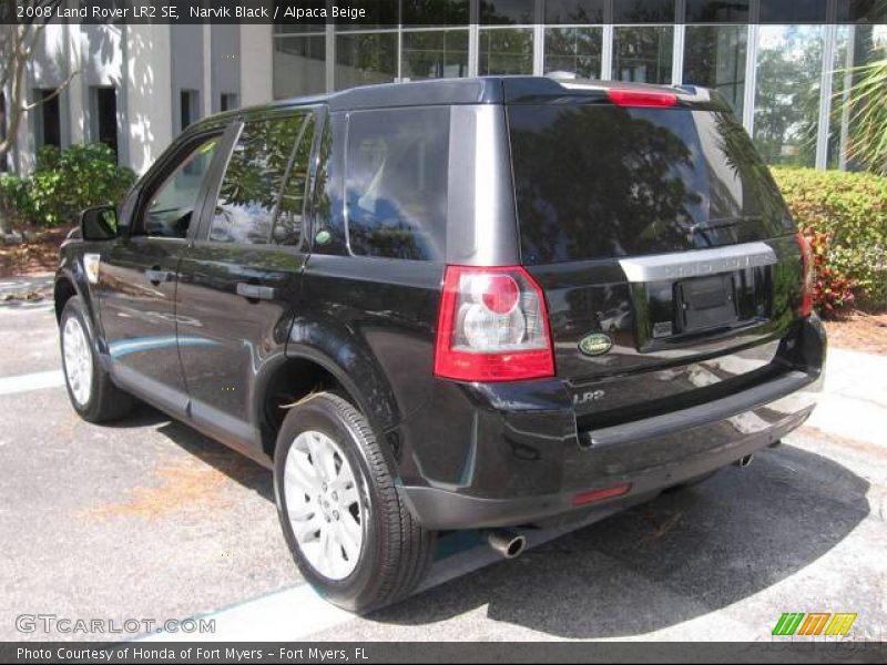 Narvik Black / Alpaca Beige 2008 Land Rover LR2 SE