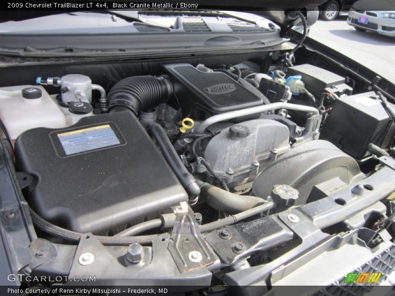 Black Granite Metallic / Ebony 2009 Chevrolet TrailBlazer LT 4x4
