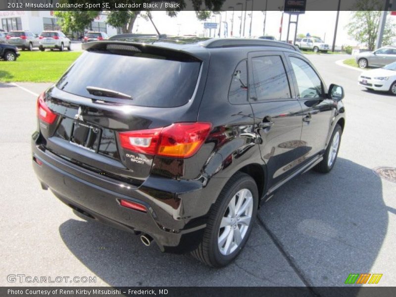 Labrador Black / Black 2012 Mitsubishi Outlander Sport SE