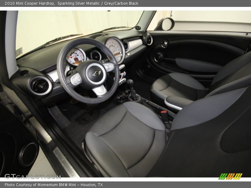 Sparkling Silver Metallic / Grey/Carbon Black 2010 Mini Cooper Hardtop